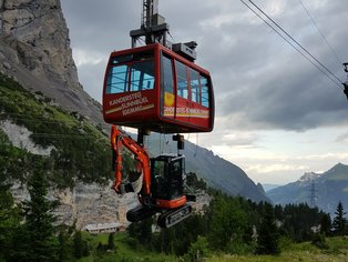 Bagger Transport, Sunbüel