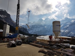 Lagerplatz Öschinensee Bergstation